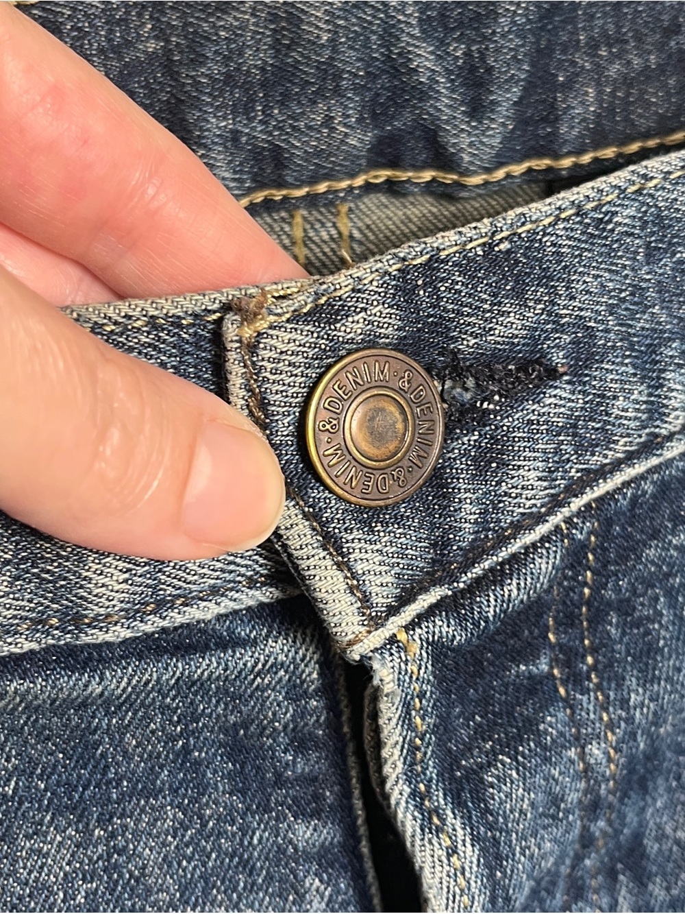 Vintage H&M Stretch Denim Jeans - Classic Straight Fit - Picture 3 of 8